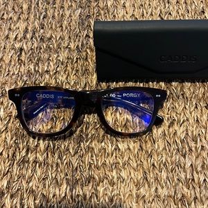 Caddis Eye Appliance Readers “PORGY” color: Turtle, Lens Power 1:00, Blue light